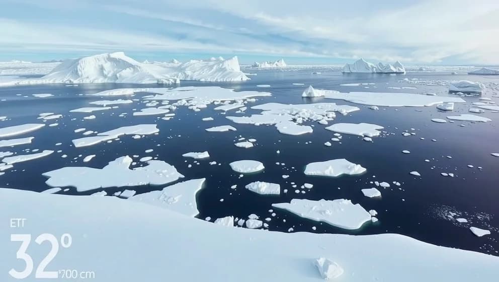 Arktis temperatur idag och vad det betyder