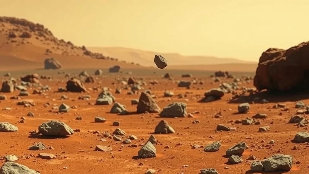 Hur stark är gravitation på Mars