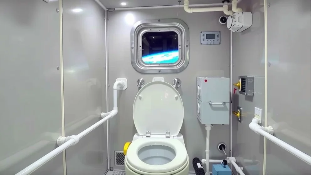 Hur bajsar man i rymden