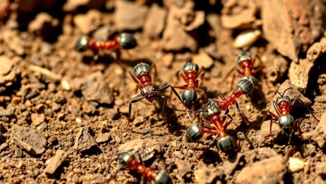 Hur kommunicerar myror med varandra