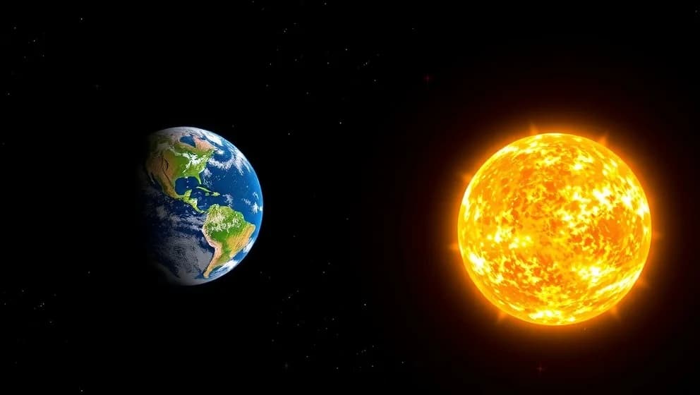 Hur många jordklot får plats i solen