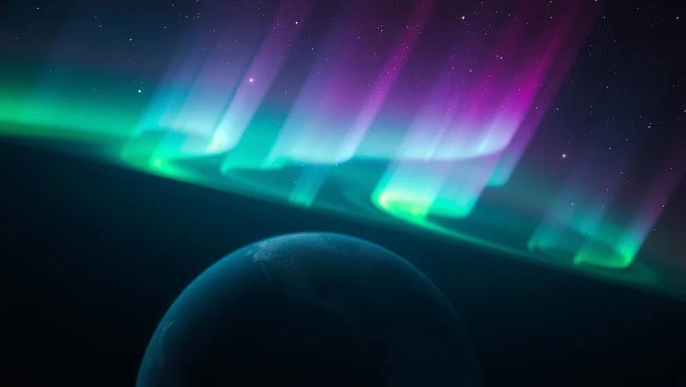 Norrsken från rymden vad är det egentligen