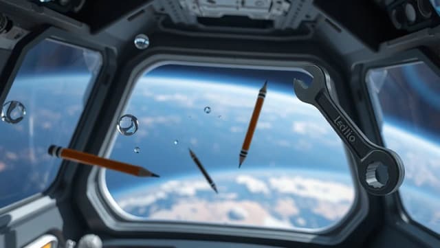 Varför blir astronauter tyngdlösa i rymden