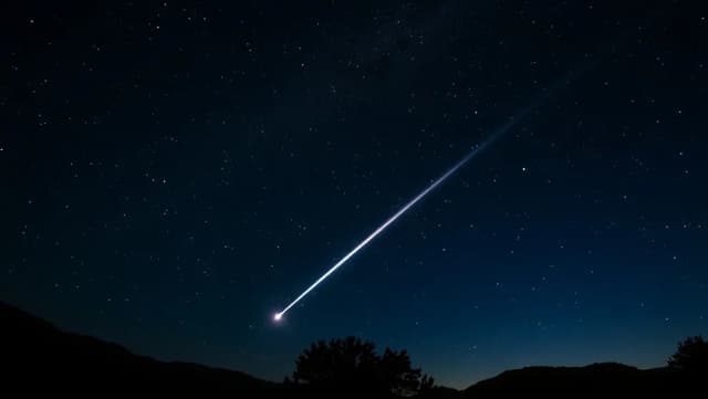 Vad är ett stjärnfall och varför ser vi det